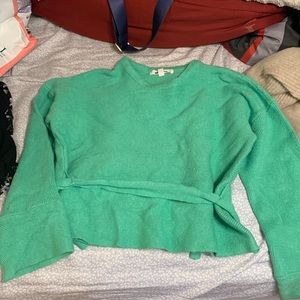 Green sweater